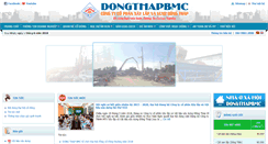 Desktop Screenshot of dongthapbmc.vn
